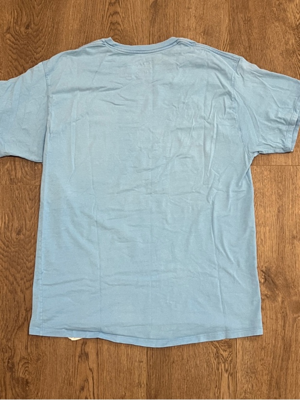 Champion Light Blue Short Sleeve Logo Tee - Picture 3 of 3